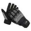 Rukavice fh® NIGRA 10/XL, Anti-vibration, semiš/Spandex, s blistrom