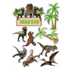 CUKROVÁ TLAČ jedlý obrázok na tortu Cukrová hmota DINOSAUR DINO JURASSIC PARK #15