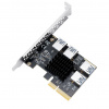 1x PCI-E=>4x PCI-E Splitter/switch / rozdělovač linek PCIe