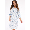 Cornette Noční košile Ingrid - 3/4 rukáv Ecru L