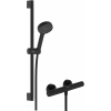 Hansgrohe Activera Select S sprchová súprava nástenná s termostatom čierna 28876670