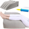 Ortopedický vankúš pod nohy nafukovací sivý M