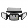 LED nástenné solárne svietidlo s pohybovým senzorom, 15W, IP65, 600lm