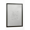 Durable Samolepiaci DURAFRAME WALLPAPER A3 čierny