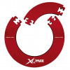 XQMax Darts Surround - kruh okolo terča - 4 pieces - Logo - Red