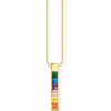 Thomas Sabo KE2113-971-7 Stone Rainbow Ladies Necklace, adjustable