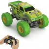 MATTEL Hot Wheels RC Monster Trucks GUNKSTER svítící ve tmě 1:15