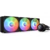 NZXT AIO liquid cooler CPU Kraken 360 RGB / 3x120mm fan / 4-pin PWM / LCD display / black RL-KR360-B1