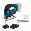 BOSCH Aku priamočiara píla GST 18V-LI (1xGBA 18V 4,0 Ah + GAL) 0615990M43
