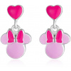 Disney Detské náušnice Mini Minnie strieborné ES00111SL.CS (Ag 925/1000, 0,98 g)