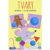 Tvary - knižka + 10 skladačiek - Gaule Matteo