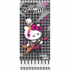 Dverová fototapeta - DV0291 - Hello Kitty 91cm x 211cm - Samolepiaca fólia