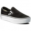 Vans Classic Slip On Platform Black Dámska Obuv Veľkosť 4,5