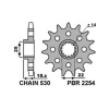 PBR 22541418NC PBR PREDNÉ REŤAZOVÉ KOLESO 2254 14 18NC DUCATI 1200 MULTISTRADA 10-13 (REŤAZ 530)