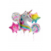Legami Set nafukovacích balónikov Legami Let'S Party! - 5 Birthday Party Balloons - Unicorn