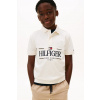 Detská bavlnená polokošeľa Tommy Hilfiger KB0KB10359.98.PPY2 biela 98