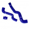 Samco Sport 3-dílná sada silikonových hadic pro vedení tlakového vzduchu pro Saab 9.3 2000 - 2002 2.2l Tdi, barva: modrá