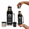 Termoska na yerba maté Largoinox Black 1 l