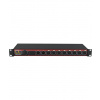 XPD-28 - DMX & RDM Splitter in: 2x XLR5, out: 4x XLR5 + 4x XLR3