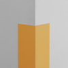 VMBal Plastová ochrana rohu LUX - MEDOVÁ - 30 x 30 mm x 1 m - samolepiaci