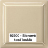 Romotop BARACCA 11 H Keramika Baracca: 92300 - Slonová kosť lesklá oceľ, keramika