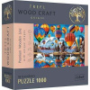 Drevené puzzle Farebné balóny 1000 Trefl