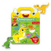 Gumolepky poznávam dinosaurov