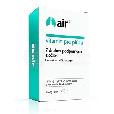 Air7 Vitamín pre pľúca 30 kapsúl