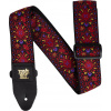 Ernie Ball Classic Jacquard Guitar/Bass Strap - Crimson Royal Bloom