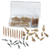 Extra Carp Závěsky Camou Lead Clip Box_10 ks