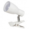 Stolná lampa Rabalux Ebony 6026, s klipem (6026) biela