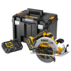 DeWalt FlexVolt Advantage DCS573T1 aku kotúčová píla 190mm 18V 1x6,0Ah aku
