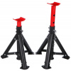 Podkládací stojánky - skládací podpěra pod auto 3 t, MECHANIC CAR STAND PRO, 2 ks - SIXTOL