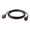 APC Power Cord, Locking C19 do CEE/7 Schuko, 3m