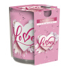 Aura Bispol Vonná sviečka Love Letter 100g