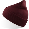 Atlantis Headwear Čepice Wind-S, pletená COT33022037099-burgundy UNI Burgundová