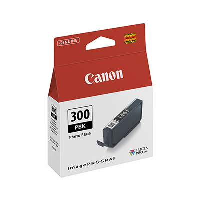 Canon originál ink PFI300B, black, 14,4ml, 4193C001, Canon imagePROGRAF PRO-300