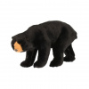 Vianočná dekoračná figúrka Medveď čierny 18,5x7,5x11 cm