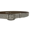 PENNYBELTS Kožený opasek 9951 šedý - 105 cm