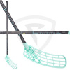 Salming Trident Carbon Pro F29 Black-Mint SMU Junior 92cm (=103cm) pravá (pravá ruka dole)