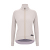 SANTINI Cyklistický dres s dlhým rukávom zimný - RTR - ivory