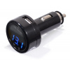 Zástrčka MULTI - USB, voltmetr, teploměr 07427
