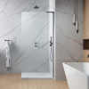 Sprchová zástena MODO SL BRUSHED GUNMETAL II - Ľavé,1100 mm