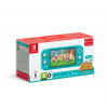 Herné konzoly Nintendo Switch Lite - Turquoise + Animal Crossing + 3M NSO (045496453299)