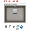 FRANKE SINK GRANITE CANON 110-52 SILVER (FRANKE SINK GRANITE CANON 110-52 SILVER)