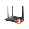 Tenda V12 - Bezdrôtový AC dvojpásmový VDSL2+/VDSL/ADSL router 802.11ac/a/b/g/n,1200 Mb/s, gigabitová sieť WAN/LAN, USB V12