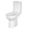 Cersanit Etiuda WC kombi, Bez splachovacieho kruhu, 86,5 × 67,5 × 37,5 cm, K11-0221