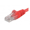 PremiumCord sputp002R patch UTP, RJ45-RJ45, level 5e, 0,25m, červený
