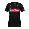 Alfa Romeo Racing dámske tričko official black F1 Team 2023