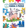 Kamarádi zvířátka kniha s puzzle - Sebastien Braun